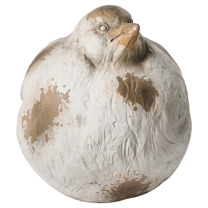 Beige Goose Set Of 3 Outdoor Figurines