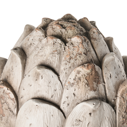 Set Of 2 Beige Pinecone Garden Figurines 27 x 27 x 45cm Outdoor Decor