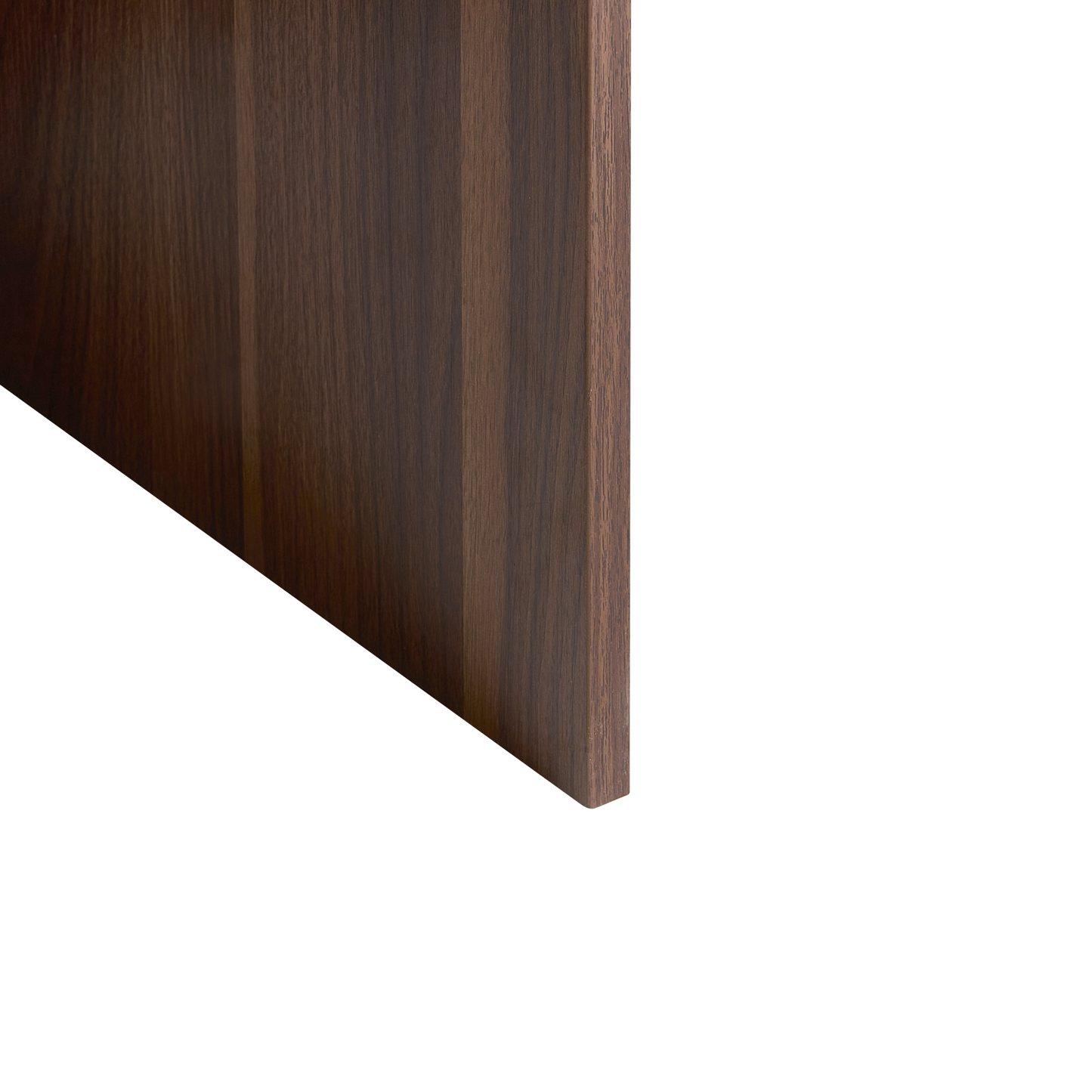 Modern Office Desk 110 x 50cm Dark Brown With Two Drawers