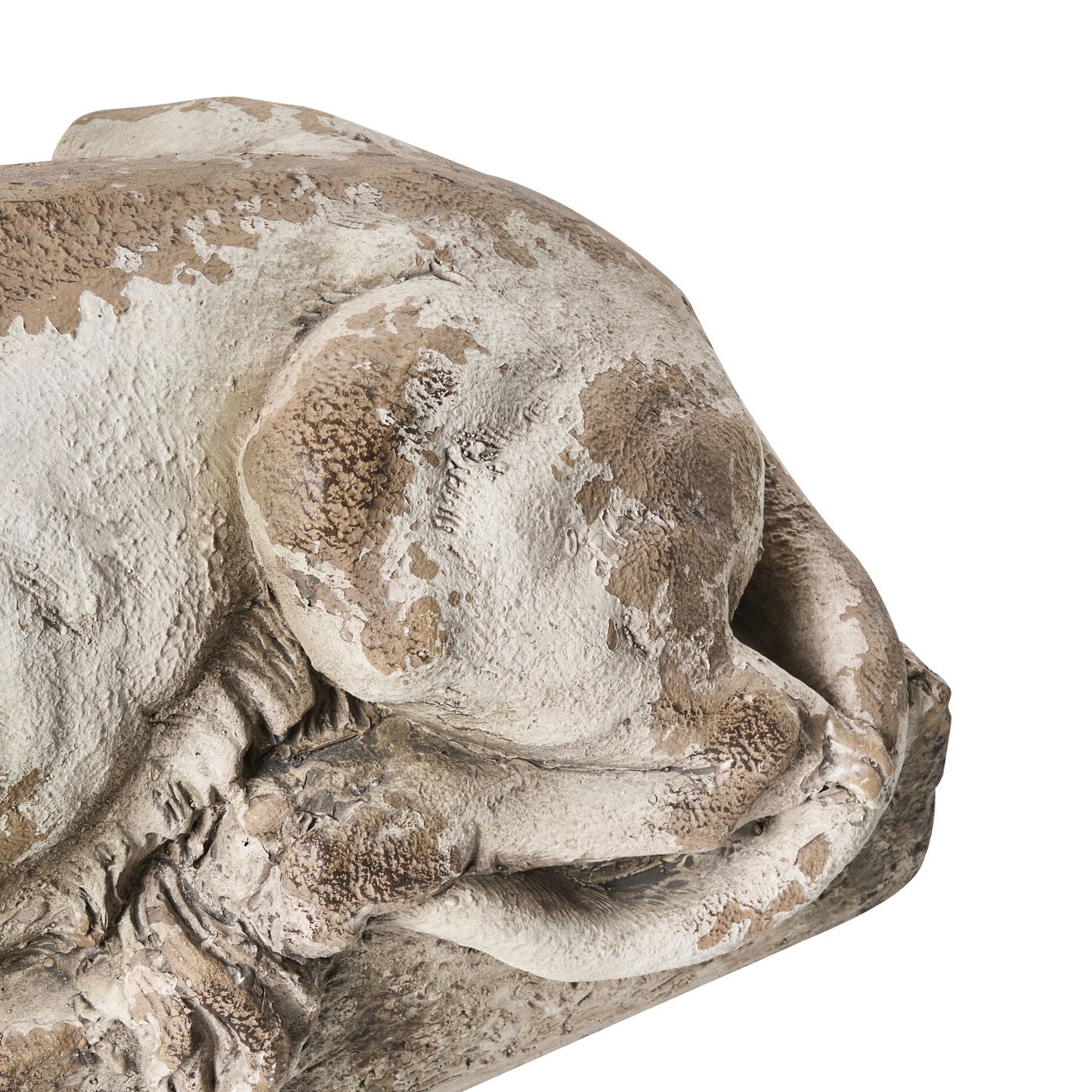 Beige Lion Garden Figurine 23 x 64 x 38cm Decorative Accent