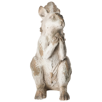 Squirrel Garden Figurine Beige 20 x 41 x 45cm