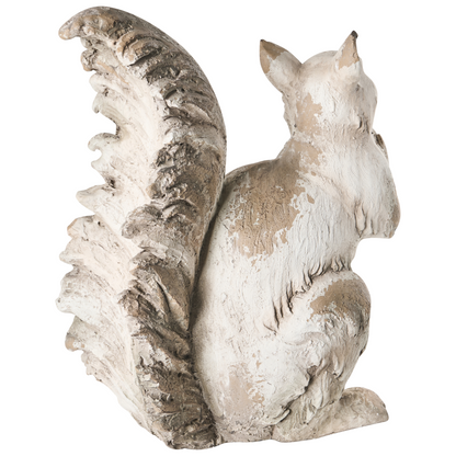 Squirrel Garden Figurine Beige 20 x 41 x 45cm