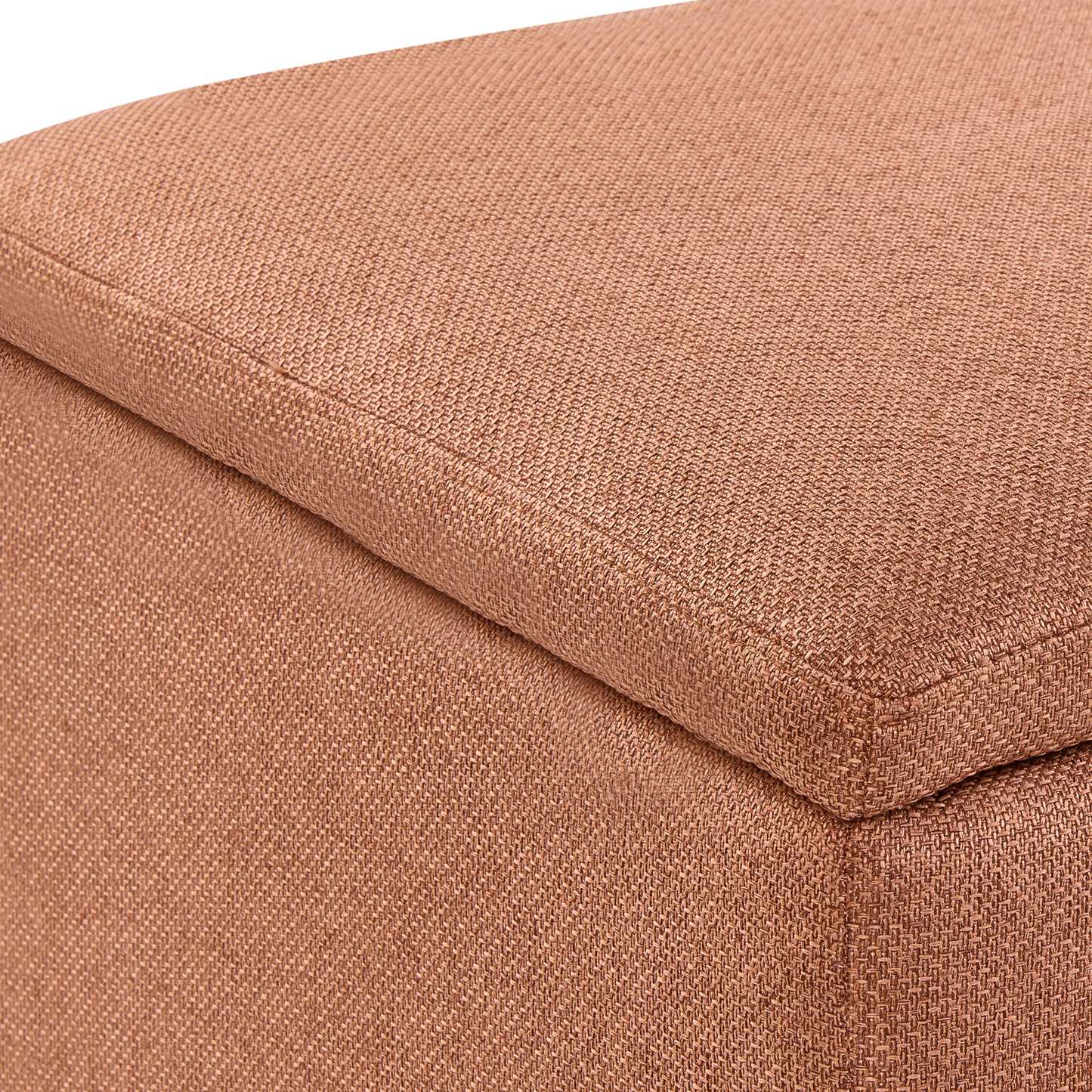 Storage Pouffe Golden Brown Water Repellent Finish
