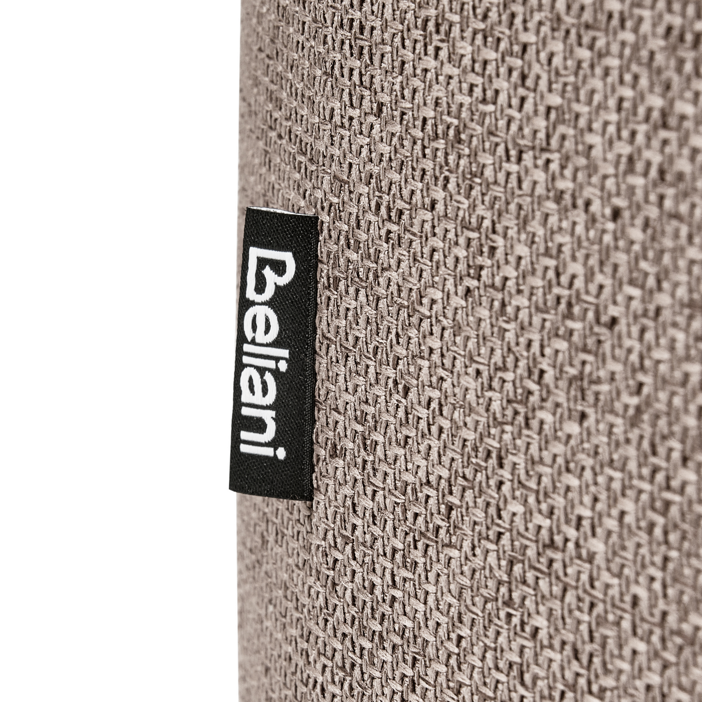 Beige Storage Pouffe With Water Repellent Finish
