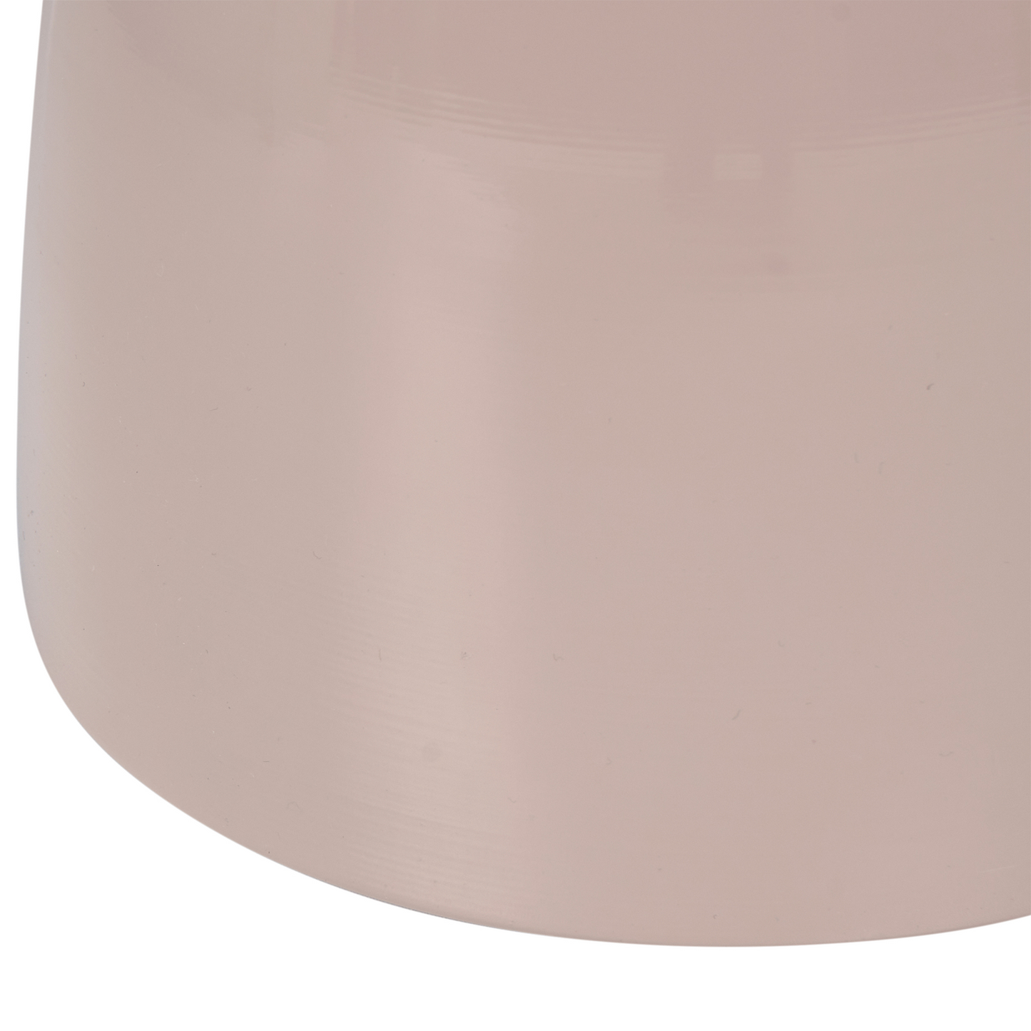Accent Side Table Light Beige Iron Painted Indoor Living Room Bedroom Durable Minimalist Design