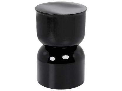 Accent Black Iron Side Table Indoor Living Room Bedroom