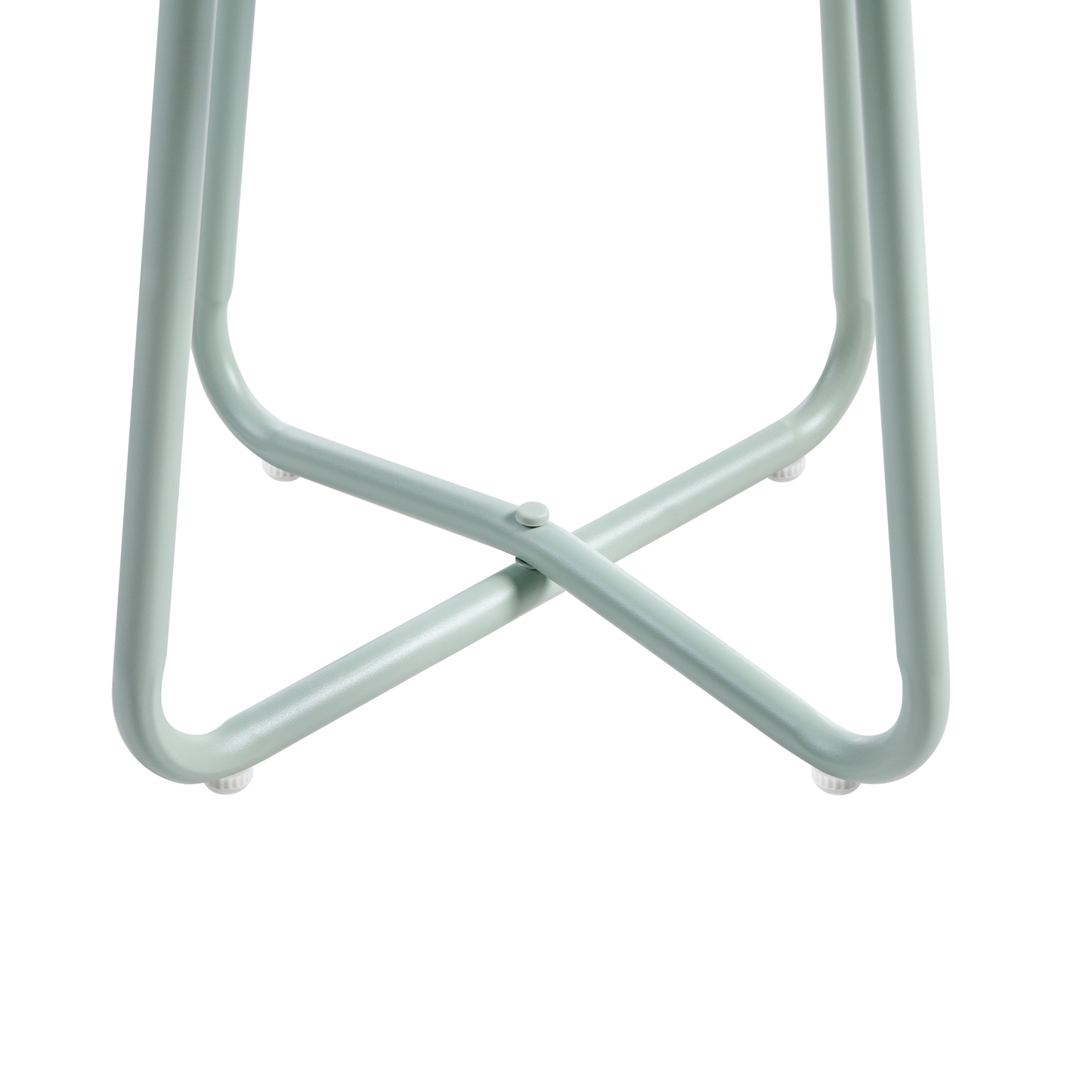 Outdoor 2 Seater Lounge Set Green Steel Frame Sling Chairs
