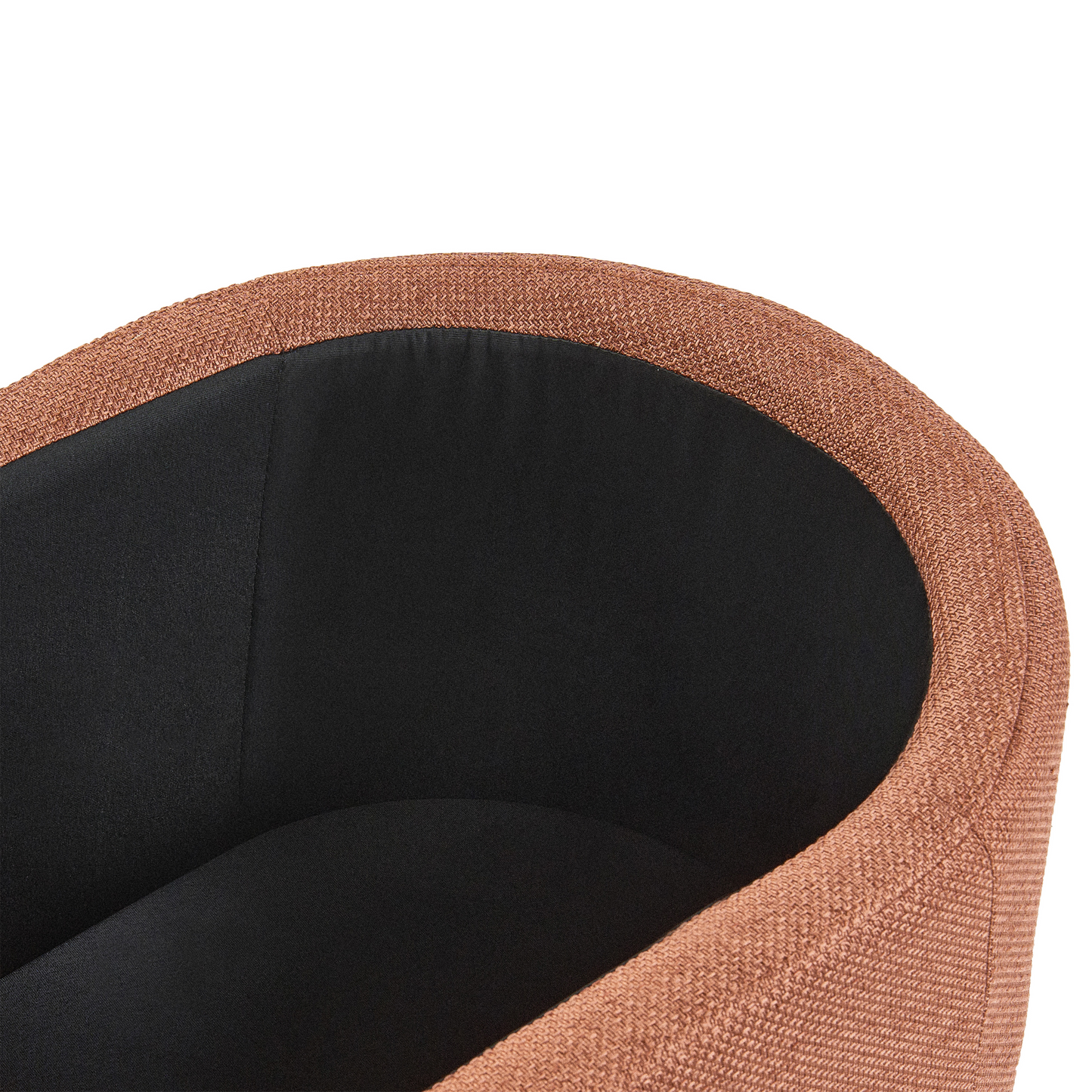 Golden Brown Fabric Storage Bench With Underseat Storage