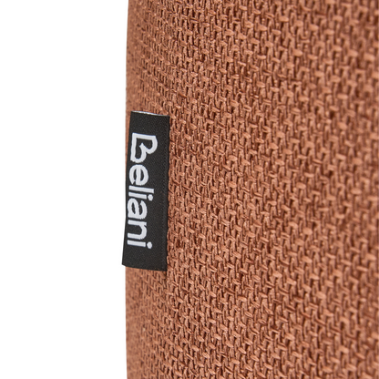 Golden Brown Fabric Storage Bench With Underseat Storage