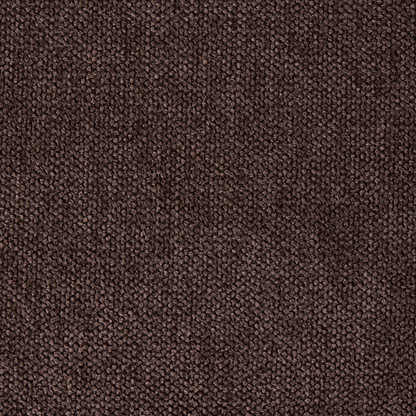 Ottoman Dark Brown Fabric Footstool Mid Century Modern