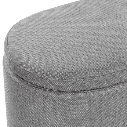 Light Grey Water Repellent Storage Bench