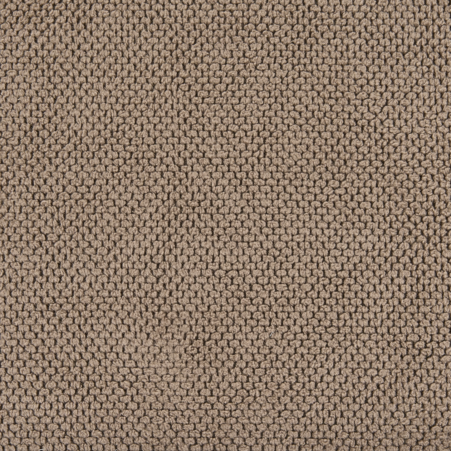Nordic Living Footstool Brown Polyester Water Repellent Oak Legs