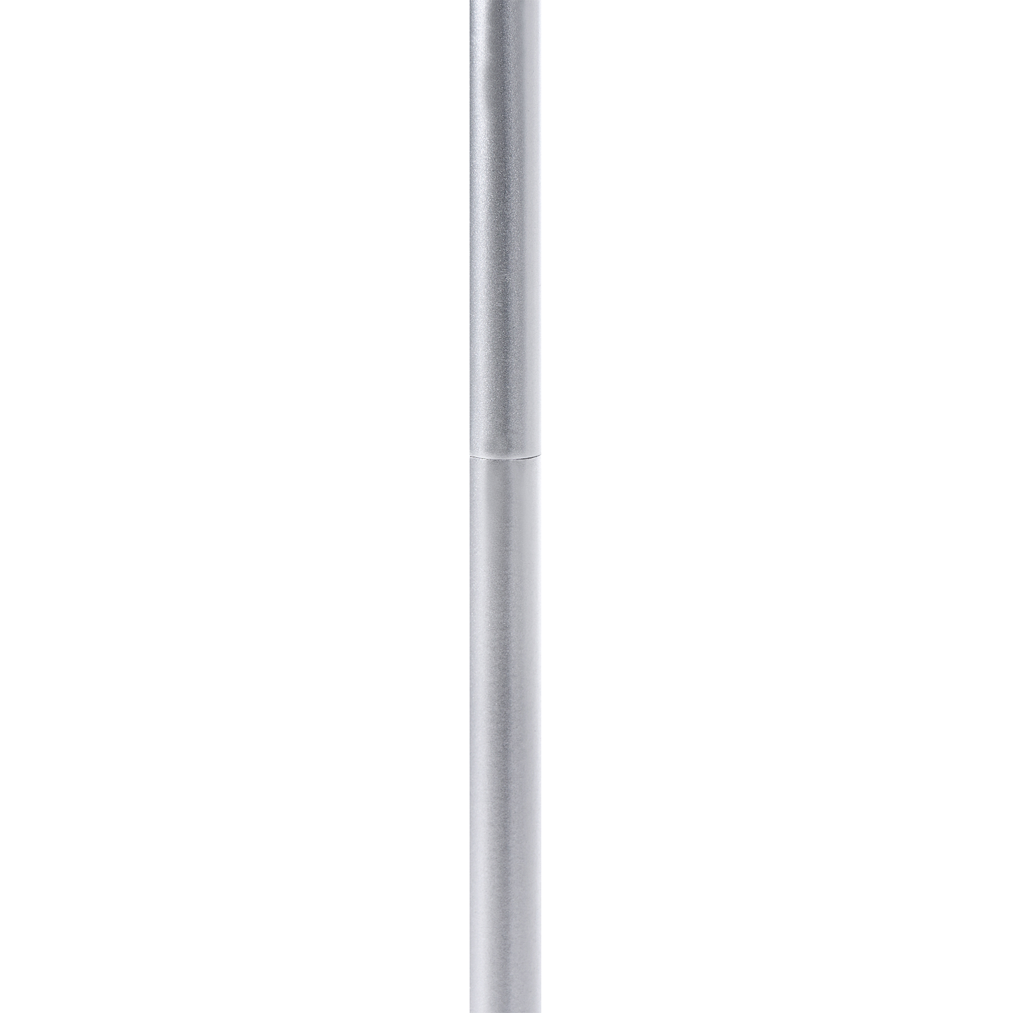 Silver Coat Rack 130cm Freestanding Wooden Accent 3 Hooks