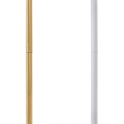 Luxor Home Coat Rack Gold Steel Freestanding 162cm 6 Hooks Modern Hallway Organizer