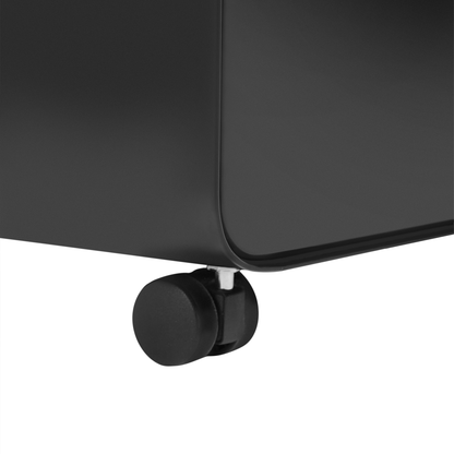 Apex Storage Cabinet Black Steel 3-Drawer Key-Locked