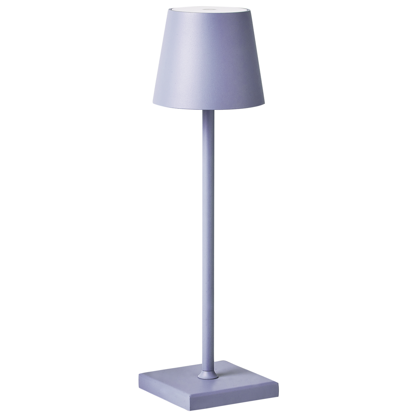 Violet Table Lamp Aluminium Touch Switch USB Wireless
