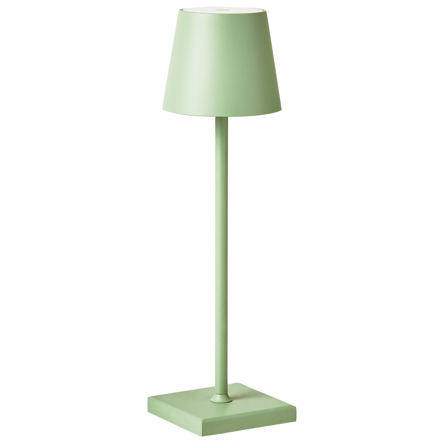 Table Lamp Light Green Aluminium Touch USB Charging
