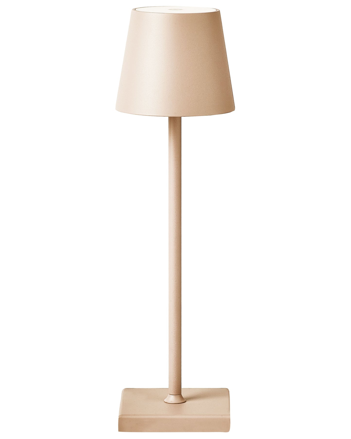 Orange Aluminium Table Lamp With Touch Switch USB Charging