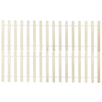 NordicWood Storage Bed Natural Pine Birch Headboard 4ft Small Double
