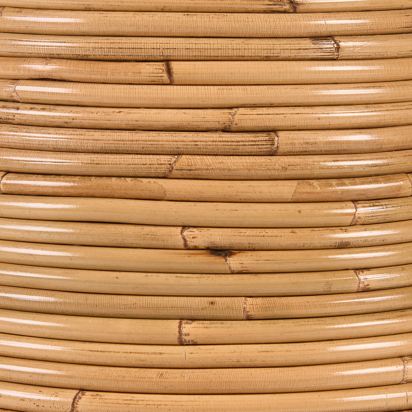 Decorative Vase Natural Rattan 70cm Boho Rustic