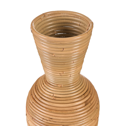 Natural Rattan Vase 70cm Boho Rustic Home Decor