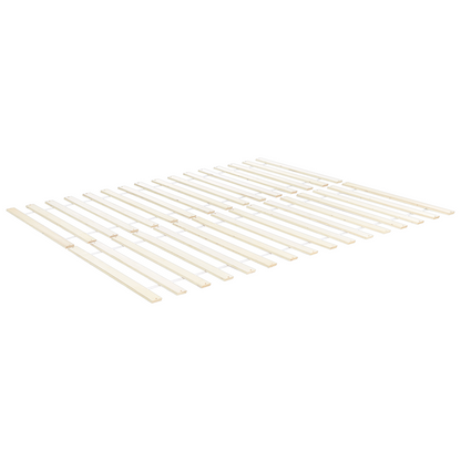 NordicNest White Pine Bed Frame Small Double Minimalist Headboard