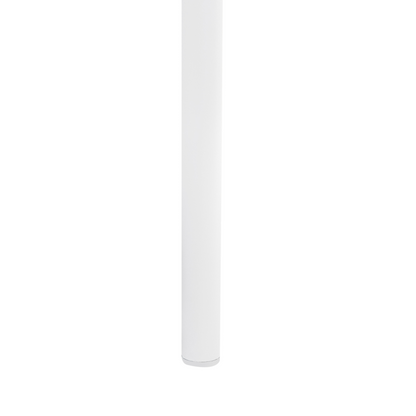 White Iron Plant Stand 33 x 33 x 62cm Indoor Modern