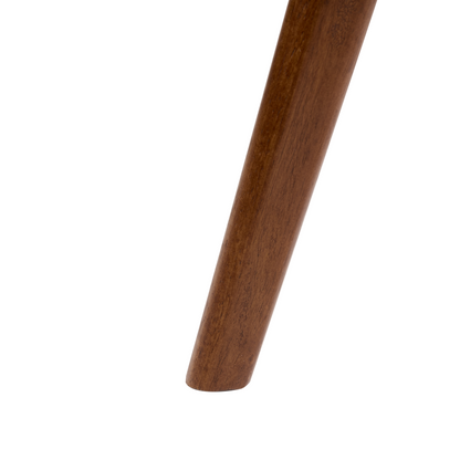Timberline Retro Bar Stools Set Of 2 Brown Rubber Wood