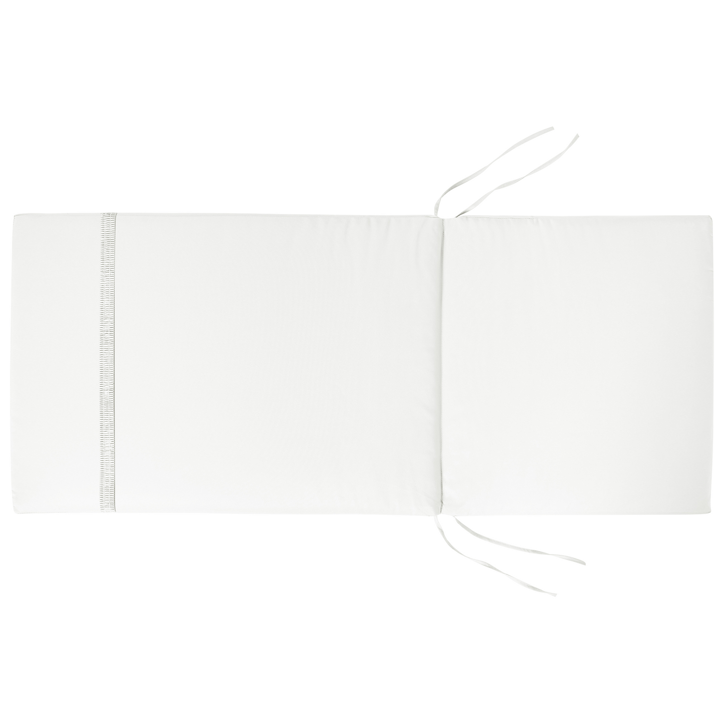 2-Piece Acacia Garden Chairs Off-White Cushions Foldable