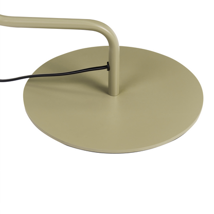 Floor Lamp 154cm Green Metal Adjustable Cone Shade Switch