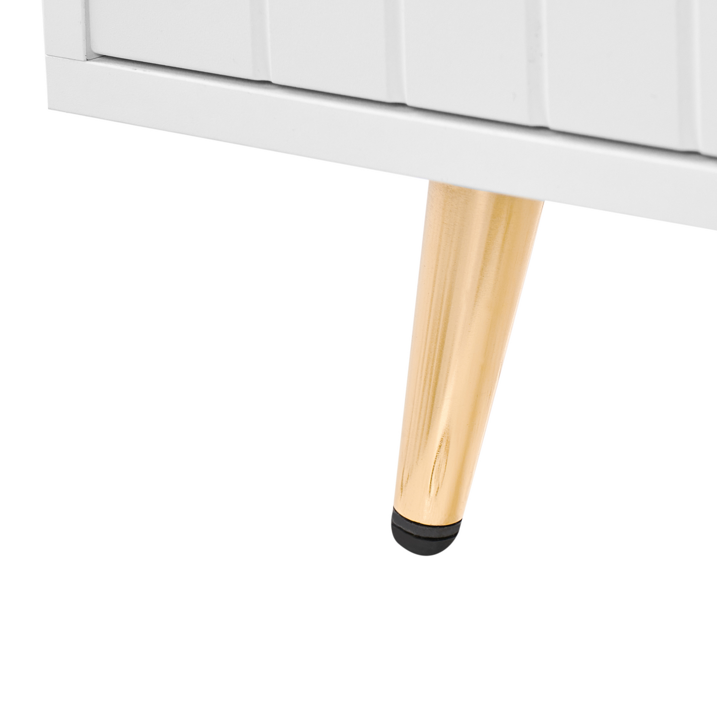 Shoe Storage Bench White With 2 Compartments And Metal Legs