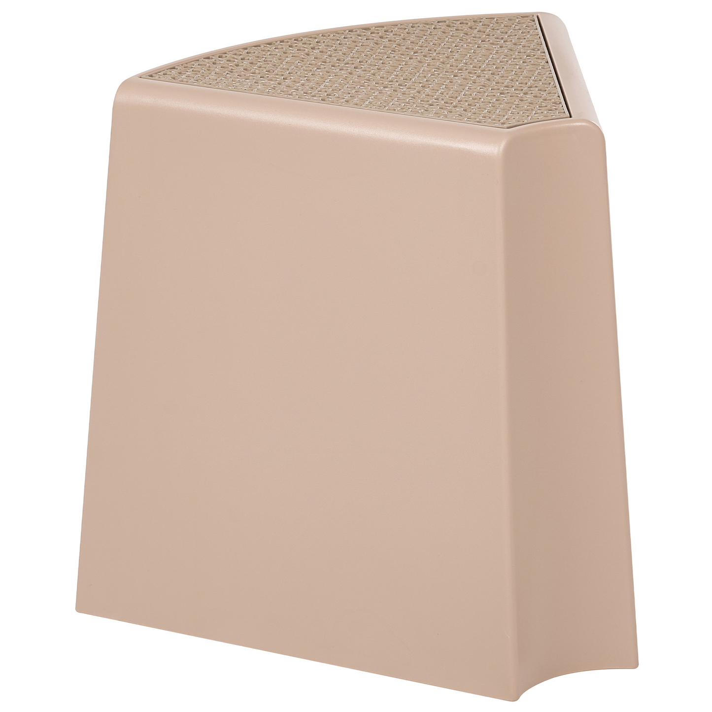 Set Of 4 Beige Garden Stools Stacking Patio Seats