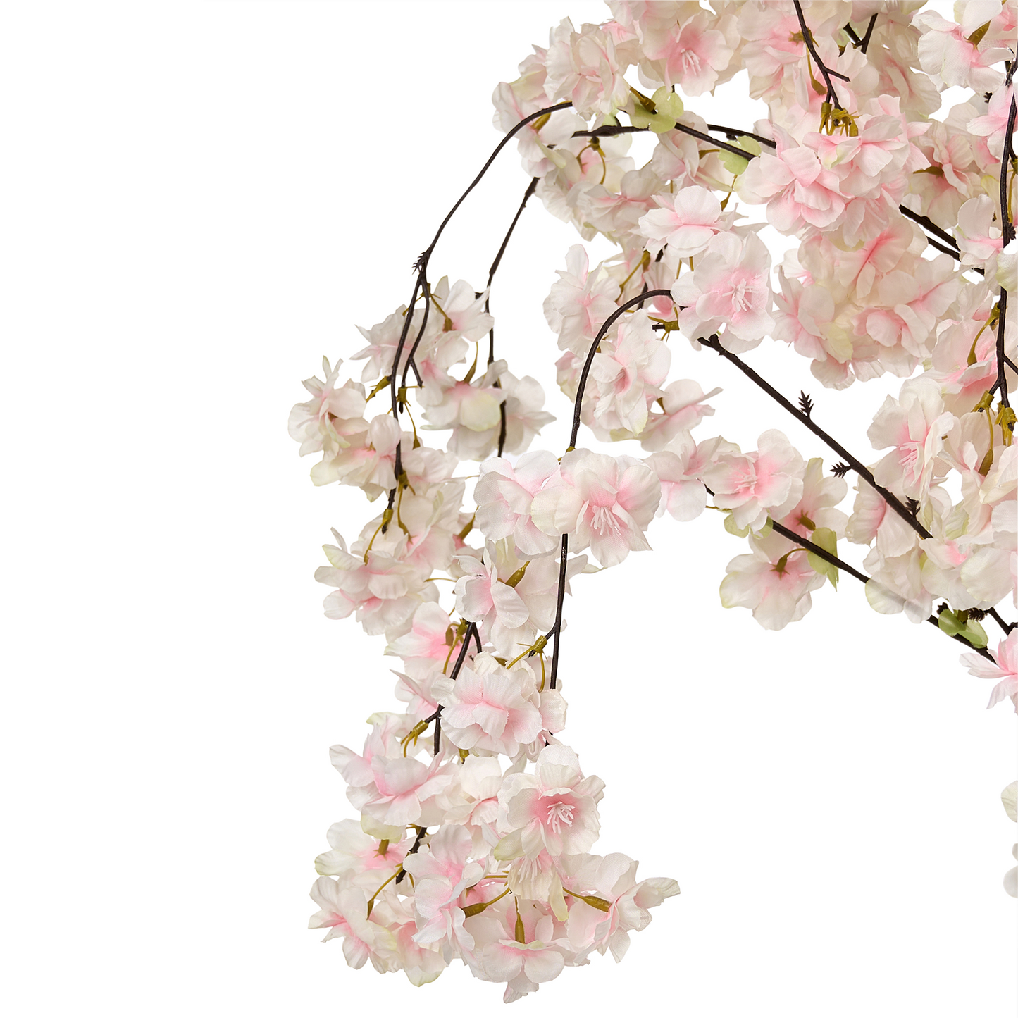 190cm Pink Artificial Cherry Blossom Tree with Silk Feel Flowers for Indoor Decor