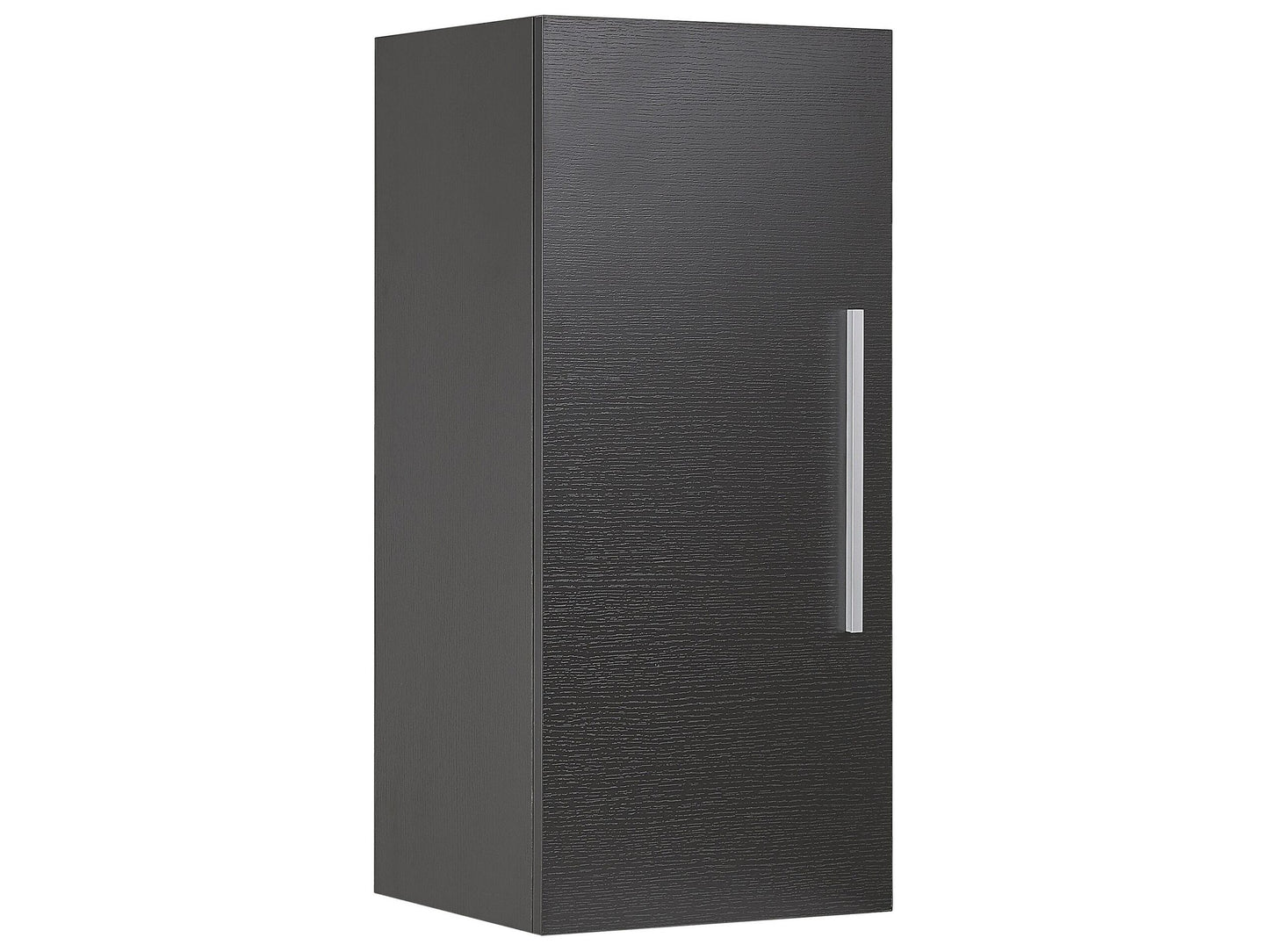 Black Bathroom Cabinet 88 x 40 x 35cm Modern