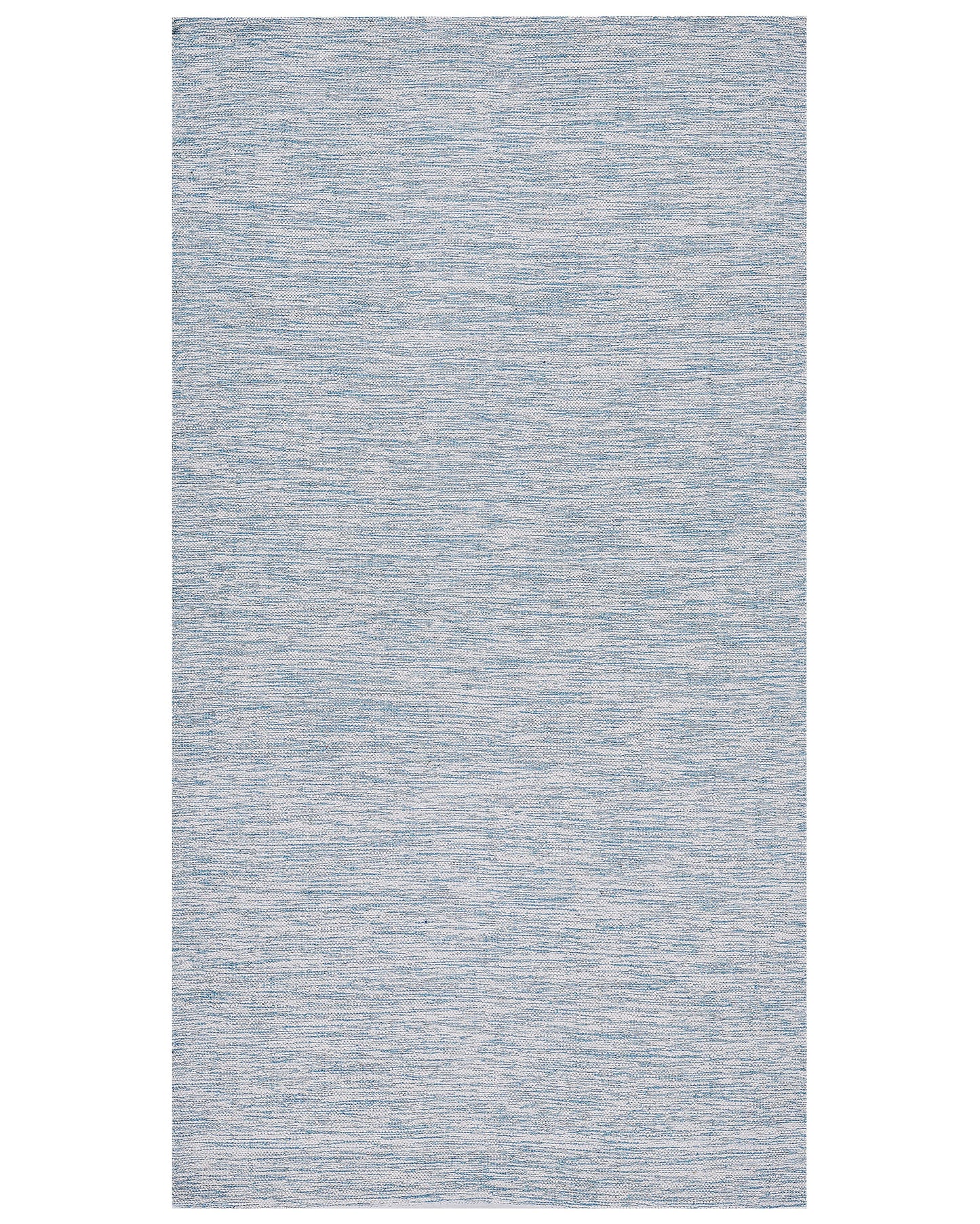 Rug Studio Blue Cotton Handwoven Rug 80 X 150cm