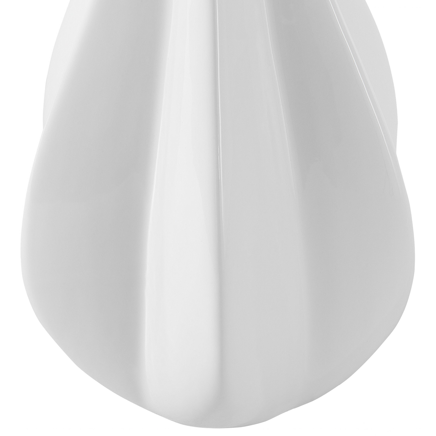 Table Lamp Beige Porcelain Base Faux Silk Drum Shade 60cm