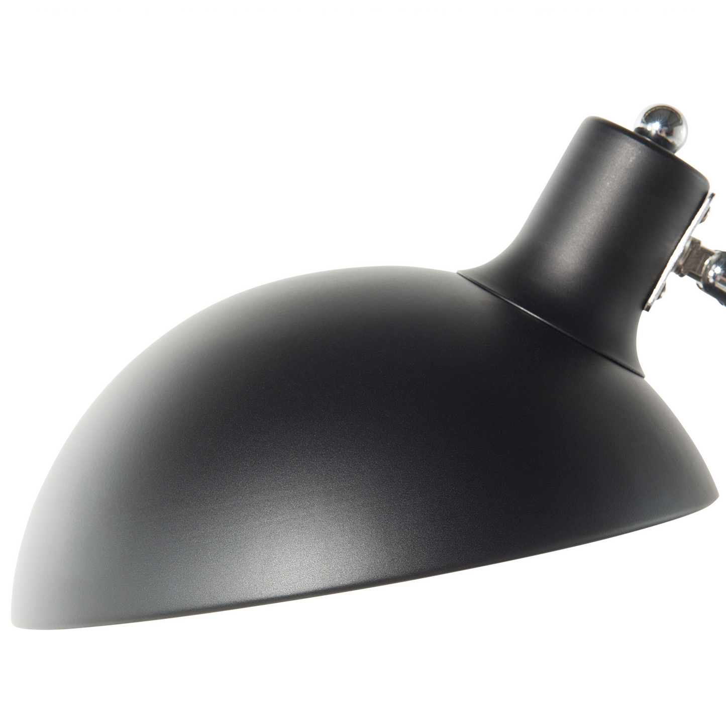 Desk Lamp Black Metal 80cm Adjustable Arm Table Lamp