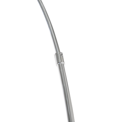 Arc Floor Lamp 188cm Silver Chrome Modern