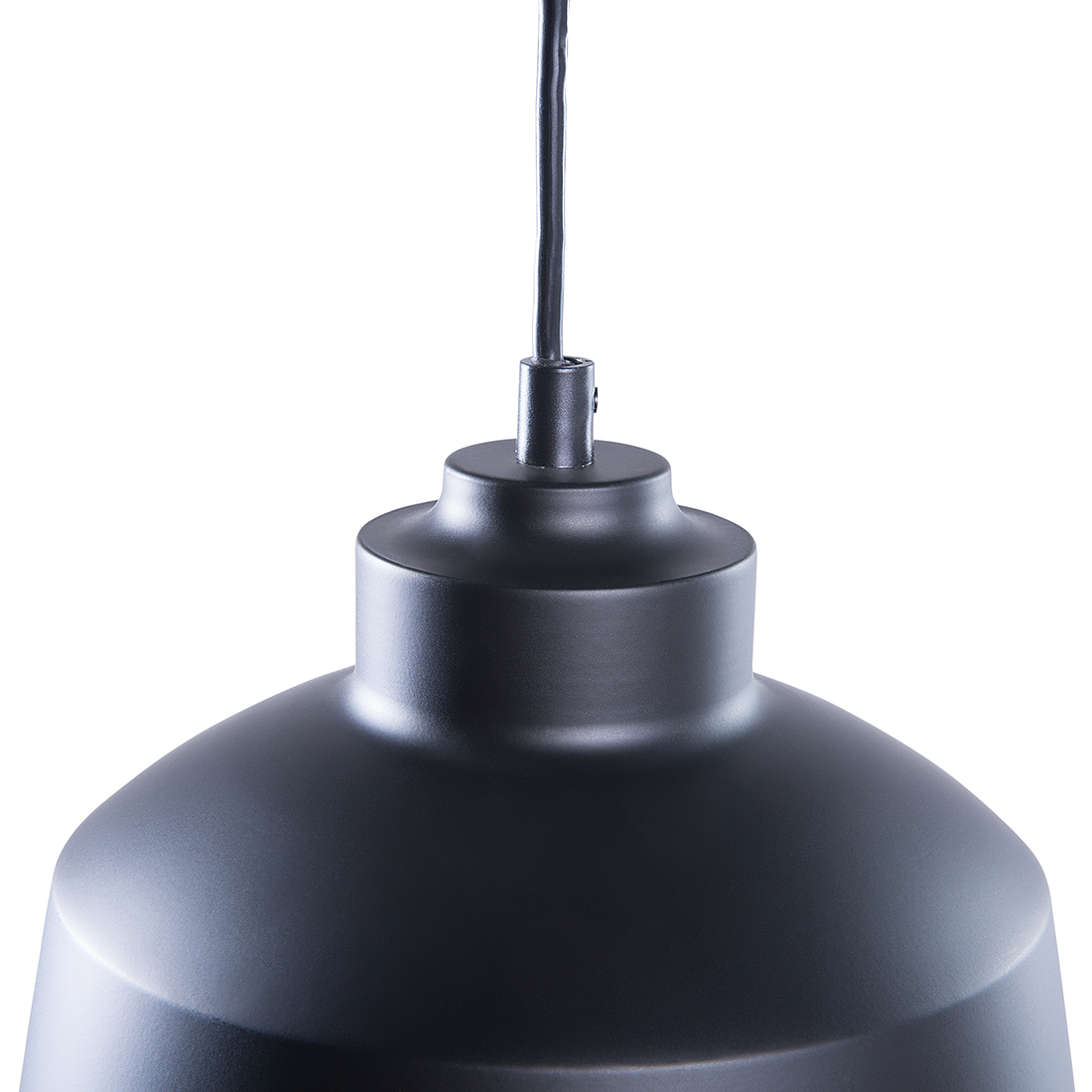 Industrial Black Copper 1-Light Pendant Ceiling Lamp