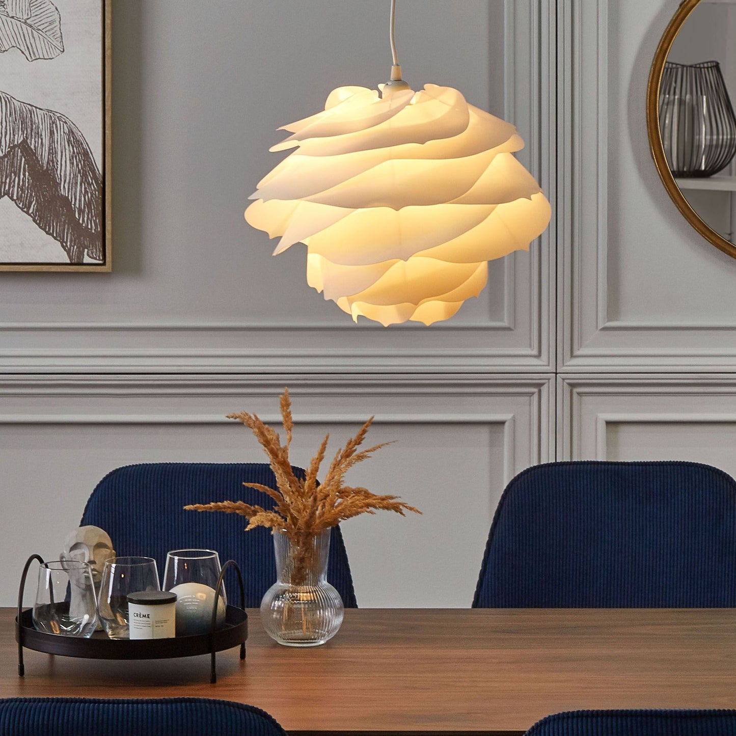 Pendant White Flower Shade