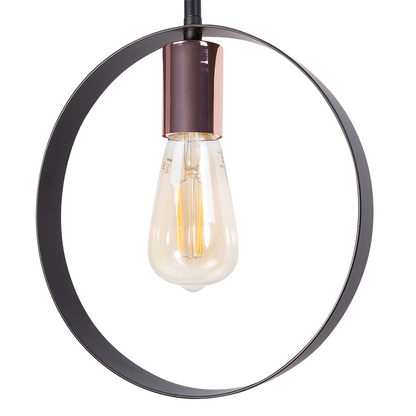 Geometric 3-Light Pendant Copper Bases