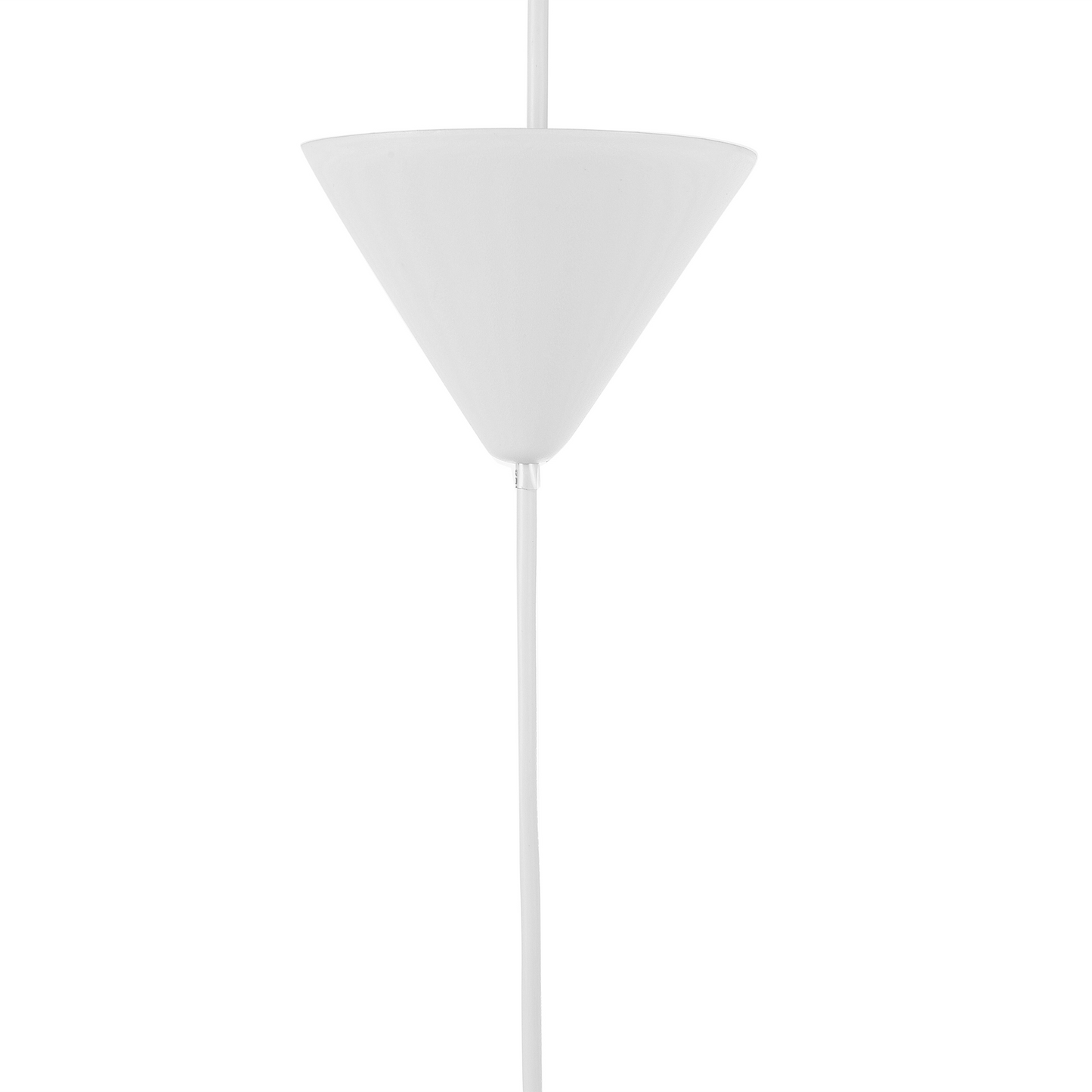 Pendant Lamp White Irregular Flower-Shaped Shade Casts Warm Dimmed Light