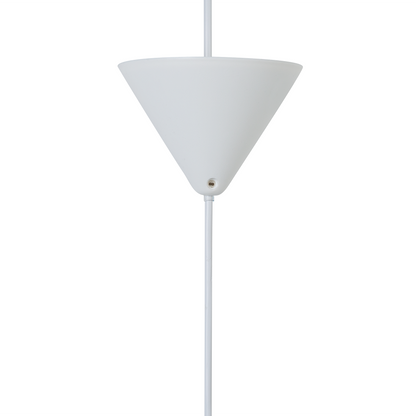 Pendant Lamp Grey Plastic Pine Cone Shade