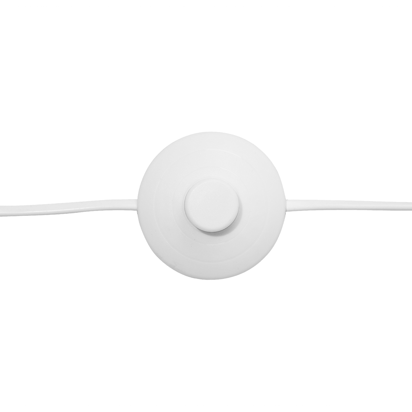 Floor Lamp Off White Fabric Metal 164cm 3 Light Adjustable