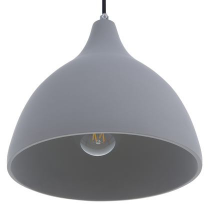 Grey Concrete Pendant Lamp Scandinavian Ceiling Light