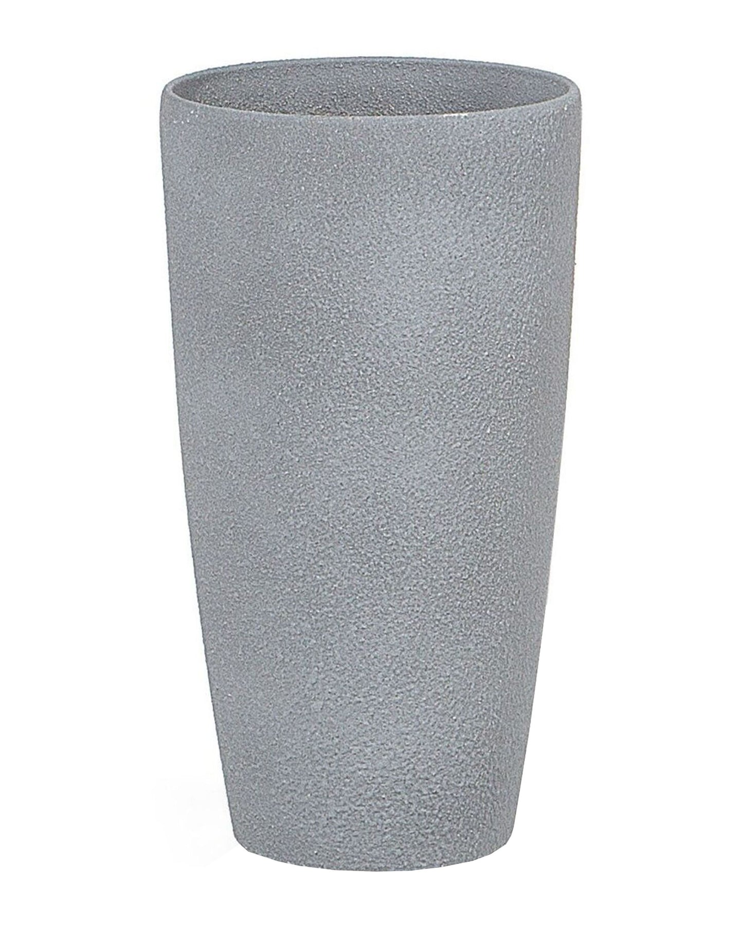 Tall Grey Plant Pot 42 x 23cm Modern Minimalist Planter