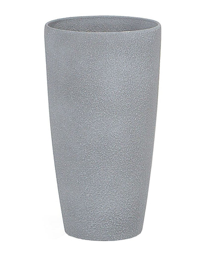 Tall Grey Plant Pot 42 x 23cm Modern Minimalist Planter