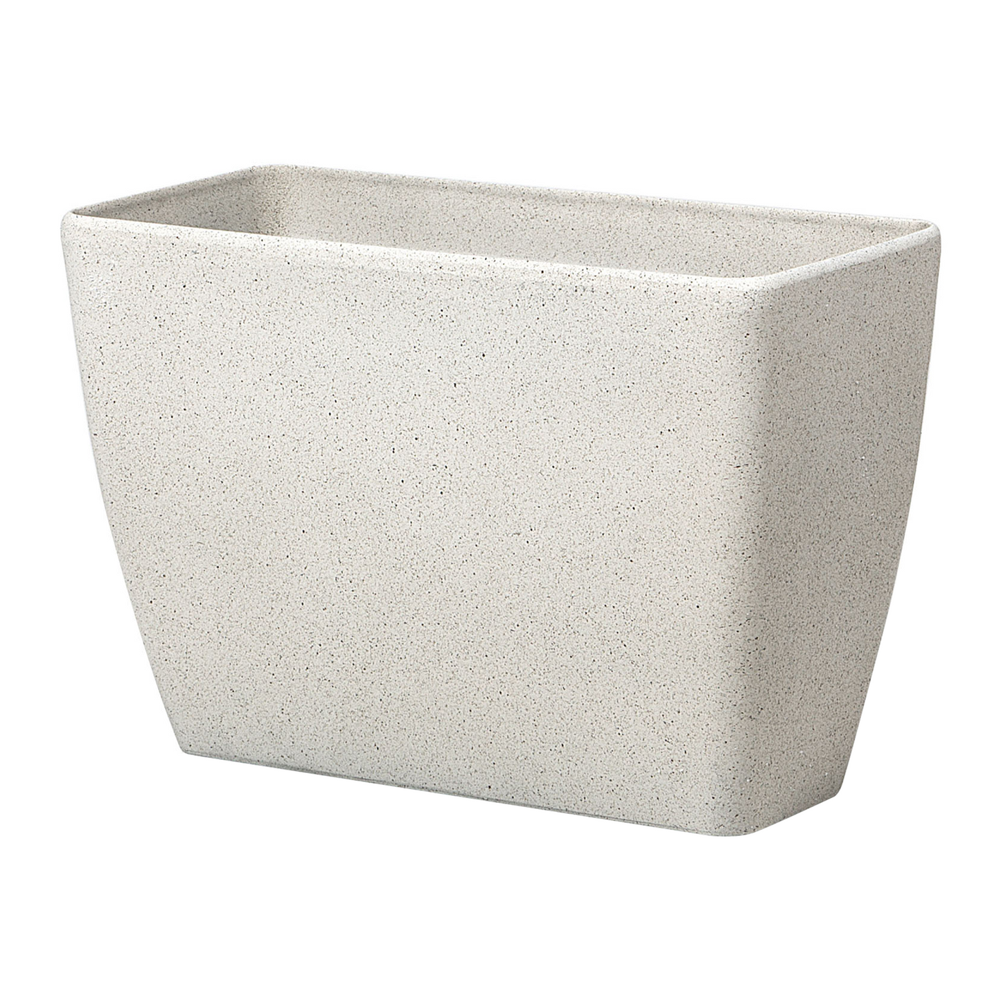 Beige Stone Flower Pot Planter 60 x 27 x 41cm Modern