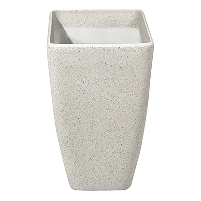 Beige Stone Flower Pot Planter 60 x 27 x 41cm Modern