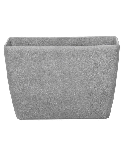 Grey Stone Plant Pot Flower Planter 60 X 27 X 41cm Modern Minimalist Outdoor Indoor Decor Accessories